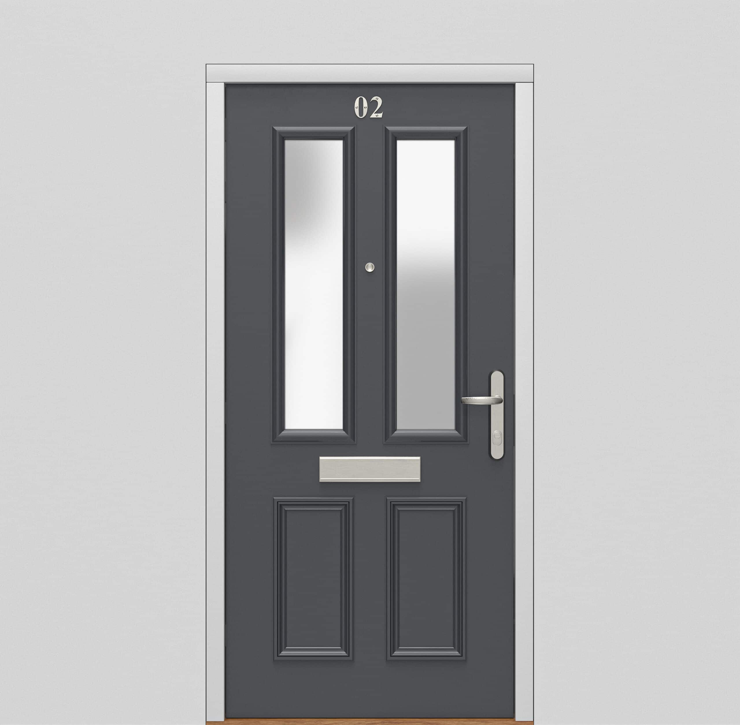 Sentry Doors Now Offers Entire Range of UKCA FD30S Flat Entrance Doorsets